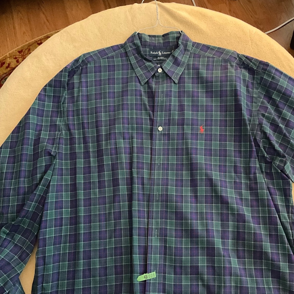 Ralph Lauren, Blake Men’s Button Up Shirt, Size XL,